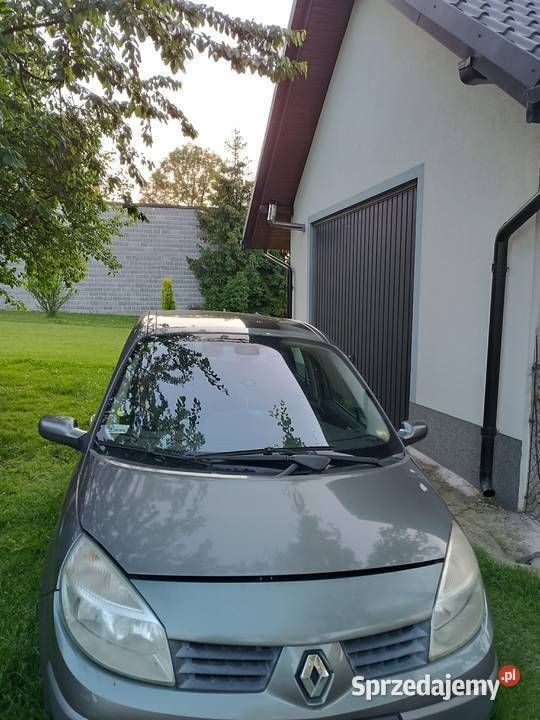 Grafitowy Używany 2003 Renault Scénic II Minivan | 2300 zł (Uczciwa cena) - Obraz 1/4