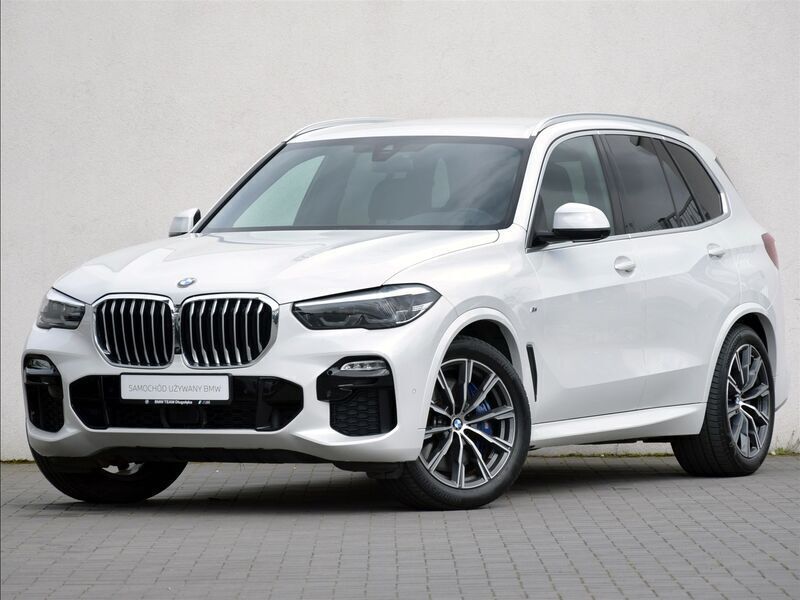 Biel mineralna metalizowany Używany 2020 BMW X5 SUV | 281 900 zł - Obraz 1/4