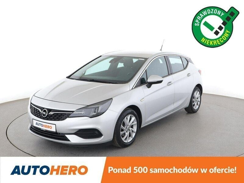 Srebrny Używany 2020 Opel Astra Elegance Hatchback | 51 000 zł (Uczciwa cena) - Obraz 1/3