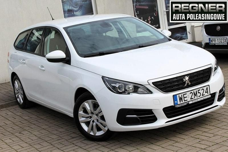 Biały Używany 2020 Peugeot 308 Kombi | 42 900 zł (Uczciwa cena) - Obraz 1/4
