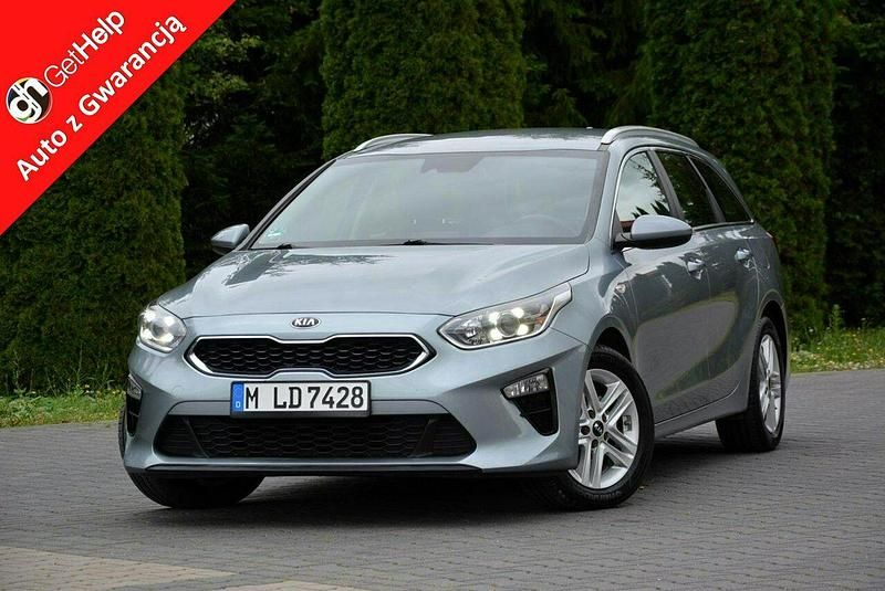 Niebieski Używany 2018 Kia Ceed Spirit Kombi | 45 900 zł (Uczciwa cena) - Obraz 1/4