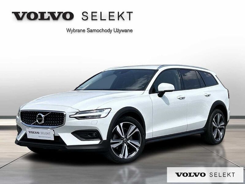 Biały Używany 2021 Volvo V60 CC Kombi | 154 777 zł (Uczciwa cena) - Obraz 1/3