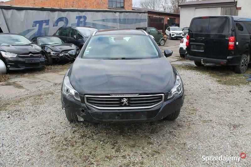 Czarny Używany 2015 Peugeot 508 Kombi | 11 900 zł - Obraz 1/4