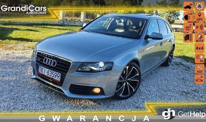 Szary Używany 2011 Audi A4 Kombi | 39 999 zł (Uczciwa cena) - Obraz 1/4