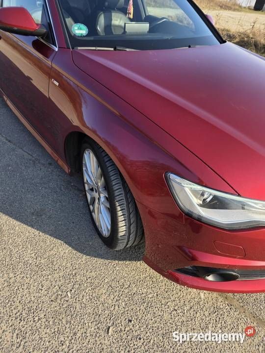 Bordowy Używany 2017 Audi A6 Kombi | 71 000 zł (Super Cena) - Obraz 1/4