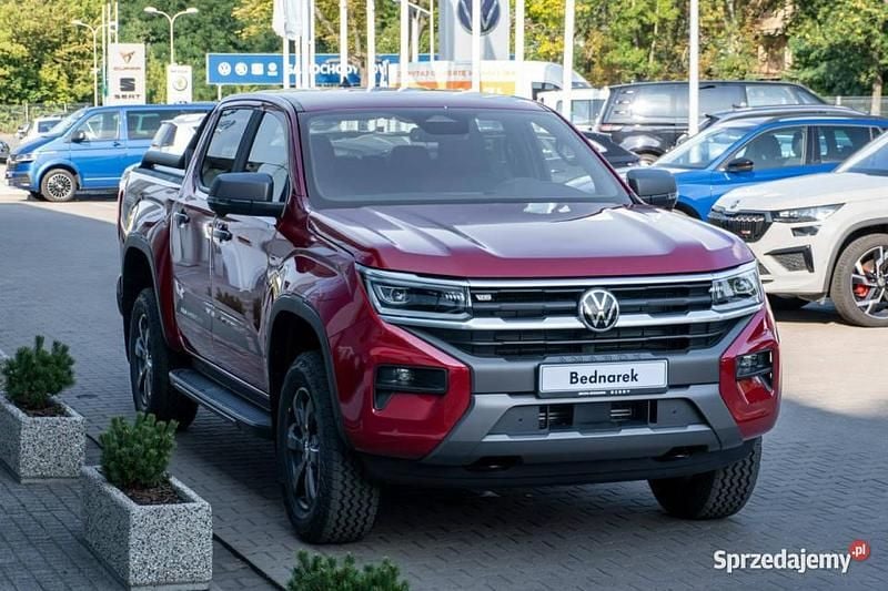 Nowe VW Amarok PanAmericana 2026 Czerwony Pickup