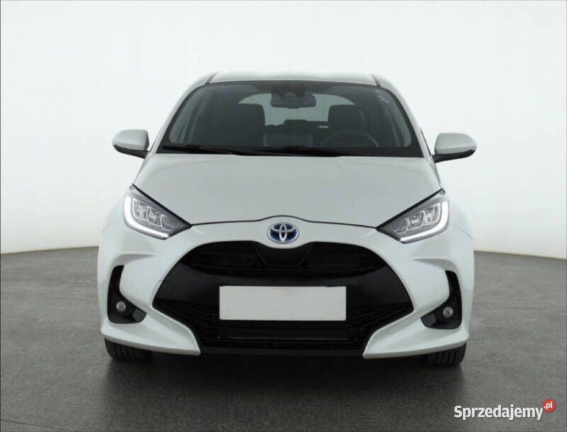 Biały Używany 2022 Toyota Yaris Hybrid Hatchback | 82 999 zł (Uczciwa cena) - Obraz 1/4