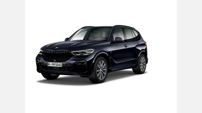 Czarny carbon m metalizowany Używany 2021 BMW X5 Shadowline SUV | 219 900 zł (Uczciwa cena) - Obraz 1/3