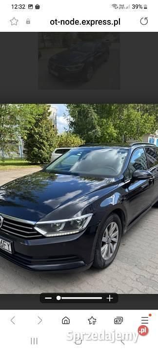 Czarny Używany 2017 VW Passat Kombi | 55 500 zł (Uczciwa cena) - Obraz 1/3