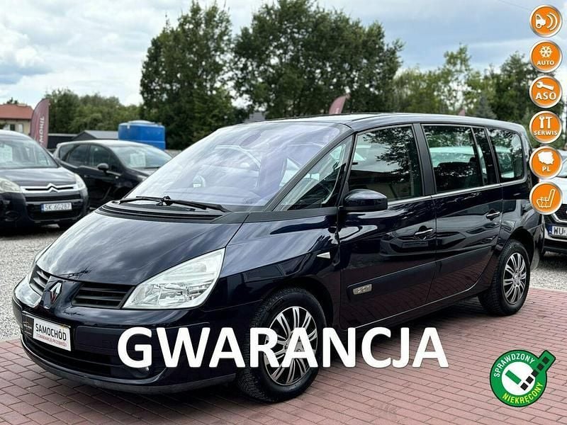 Czarny (metalik) Używany 2008 Renault Espace Minivan | 16 900 zł (Dobra cena) - Obraz 1/4