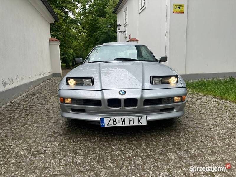 Srebrny Używany 1994 BMW 840 Coupe | 269 000 zł - Obraz 1/4