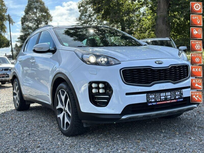 Biały Używany 2017 Kia Sportage GT-Line SUV | 73 700 zł (Uczciwa cena) - Obraz 1/4