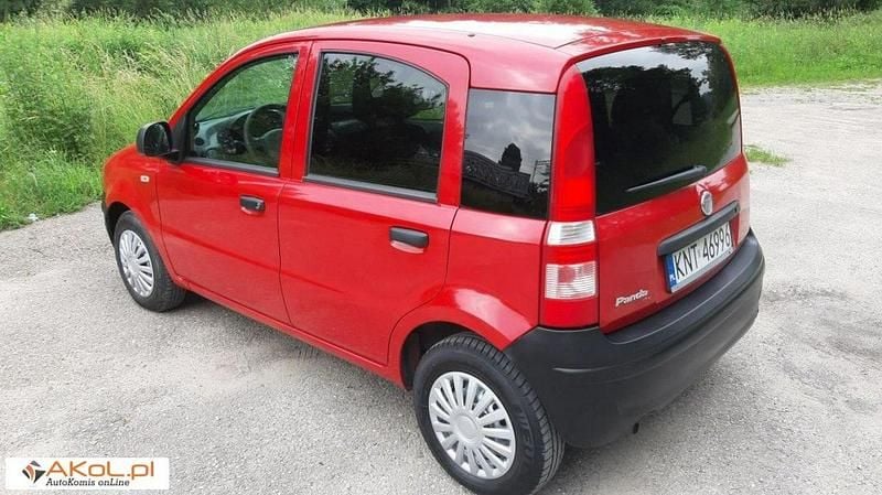 Czerwony (metalik) Używany 2010 Fiat Panda Hatchback | 5800 zł (Dobra cena) - Obraz 1/1