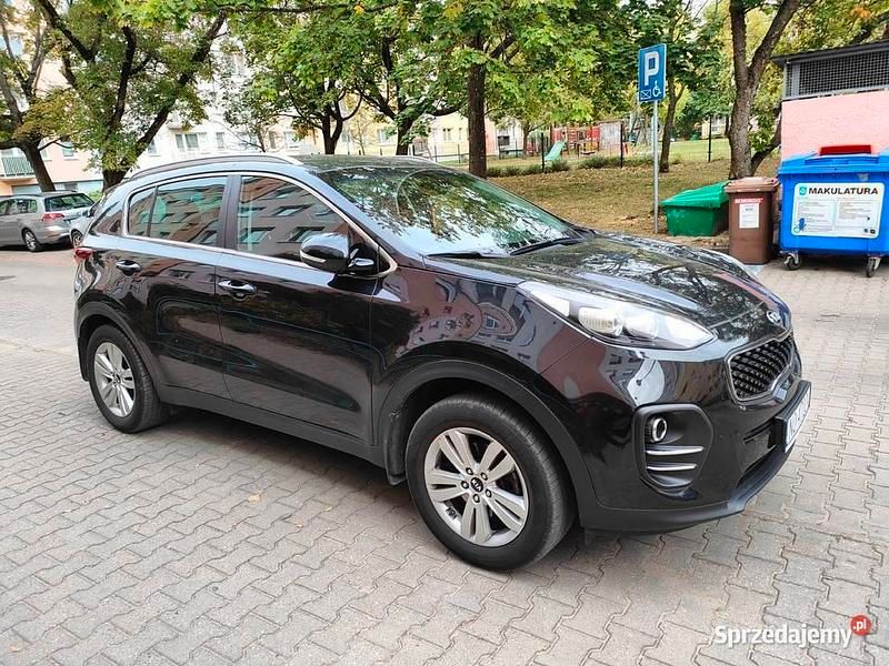 Używany Kia Sportage 2017 Czarny SUV