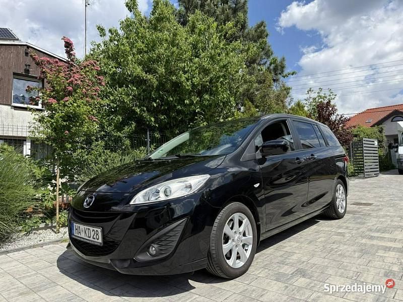 Czarny Używany 2010 Mazda 5 Minivan | 19 900 zł (Dość drogi) - Obraz 1/4