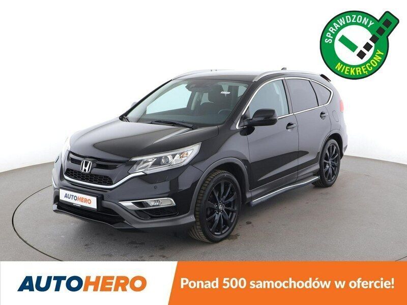 Czarny Używany 2016 Honda CR-V Black Edition SUV | 53 600 zł (Dobra cena) - Obraz 1/3