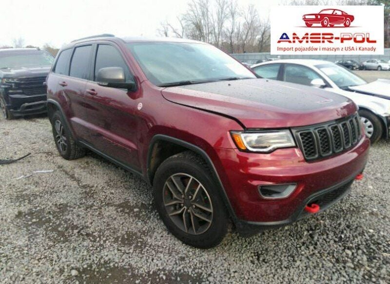 Bordowy Używany 2021 Jeep Grand Cherokee Trailhawk SUV | 155 000 zł - Obraz 1/4
