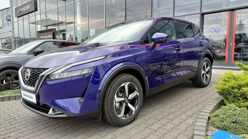 Niebieski ciemny (metalik) Używany 2022 Nissan Qashqai SUV | 134 000 zł - Obraz 1/4