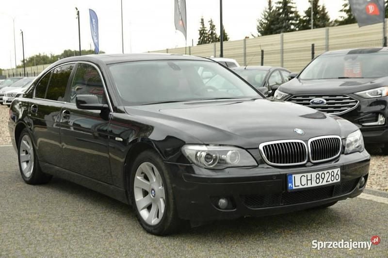Czarny Używany 2006 BMW 730 Sedan/Limuzyna | 24 900 zł - Obraz 1/4