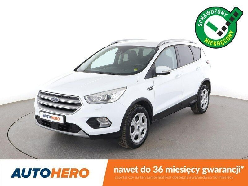 Biały Używany 2018 Ford Kuga SUV | 50 000 zł (Super Cena) - Obraz 1/4