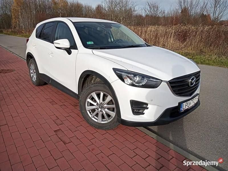 Biały Używany 2015 Mazda CX-5 SUV | 63 500 zł - Obraz 1/4