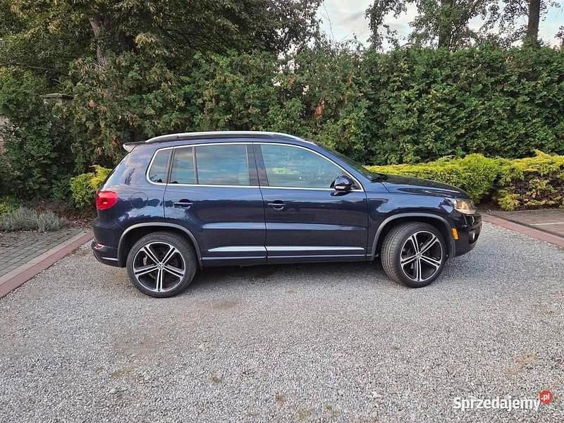 Grafitowy Używany 2016 VW Tiguan R-line SUV | 65 000 zł (Super Cena) - Obraz 1/4