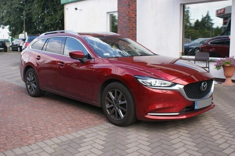 Bordowy (metalik) Używany 2018 Mazda 6 Kombi | 90 900 zł (Uczciwa cena) - Obraz 1/4