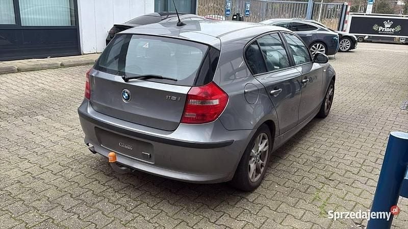 Grafitowy Używany 2009 BMW 118 Hatchback | 8000 zł (Super Cena) - Obraz 1/4