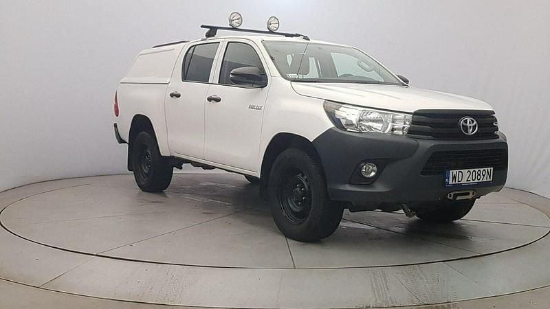 Biały Używany 2019 Toyota HiLux Pickup | 86 800 zł (Uczciwa cena) - Obraz 1/4