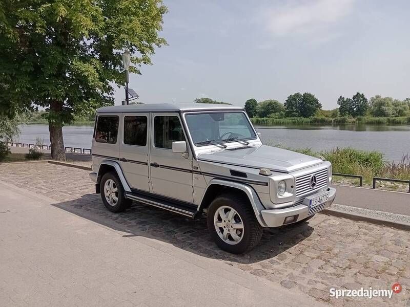 Używany Mercedes G500 2003 Srebrny SUV