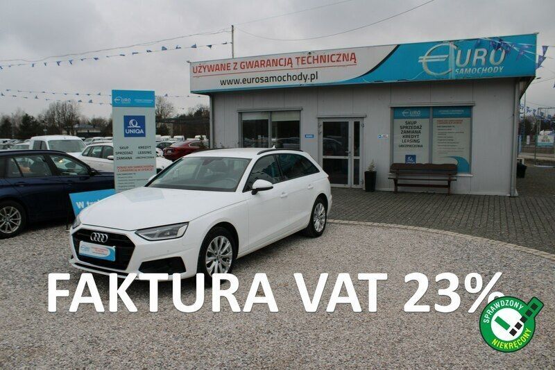 Biały Używany 2020 Audi A4 Kombi | 77 154 zł (Dobra cena) - Obraz 1/4