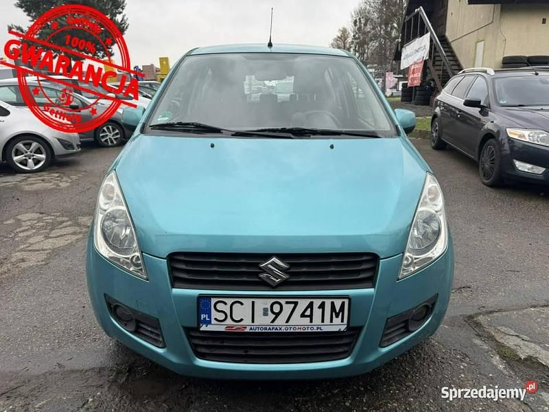 Używany Suzuki Splash 86 KM (63 kW) 2010 Niebieski Hatchback