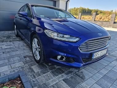 Niebieski Używany 2016 Ford Mondeo Titanium Sedan/Limuzyna | 51 000 zł (Uczciwa cena) - Obraz 1/4