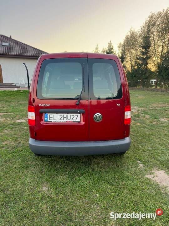 Używany VW Caddy 2008 Bordowy Minivan