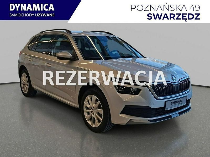 Srebrny Używany 2023 Skoda Kamiq Style SUV | 79 900 zł (Uczciwa cena) - Obraz 1/4