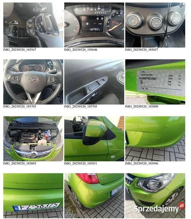 Używany Opel Karl 75 KM (55 kW) 2016 Hatchback