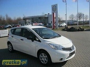 Biały Używany 2014 Nissan Note Minivan | 41 500 zł (Drogi) - Obraz 1/4