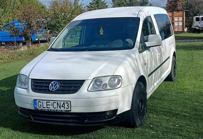 Używany VW Caddy 105 KM (77 kW) 2009 Biały Minivan
