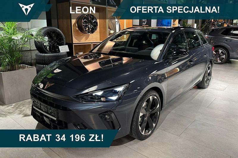 Nowe Cupra Leon 150 KM (110 kW) 2025 Grafitowy (metalik) Kombi