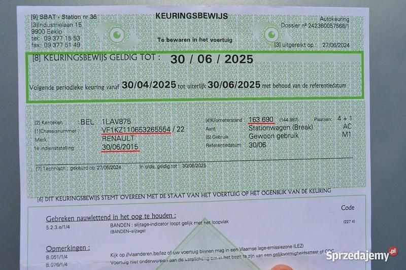 Używany Renault Mégane GrandTour LIMITED 115 KM (84 kW) 2015 Srebrny Kombi