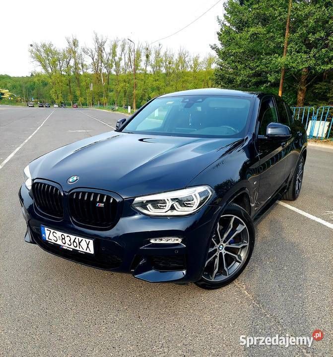 Granatowy Używany 2019 BMW X4 M Sport SUV | 165 500 zł (Dobra cena) - Obraz 1/4