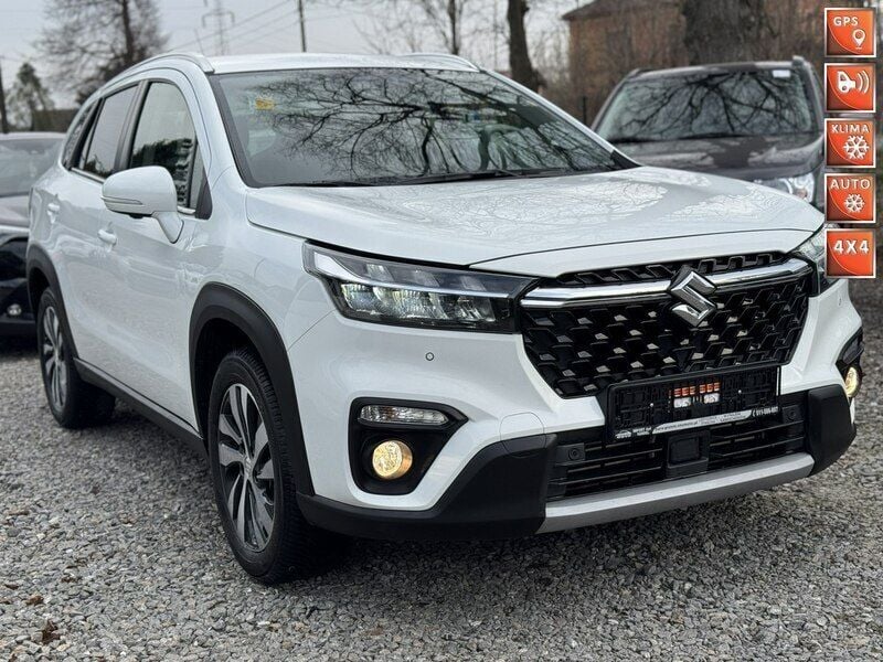 Biały Używany 2022 Suzuki SX4 S-Cross SUV | 82 700 zł (Uczciwa cena) - Obraz 1/4
