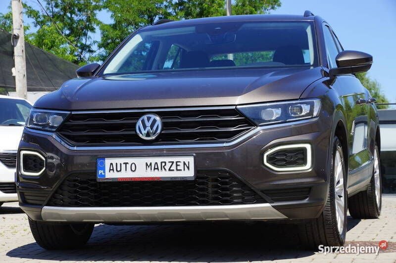 Brązowy Używany 2018 VW T-Roc SUV | 74 700 zł - Obraz 1/4