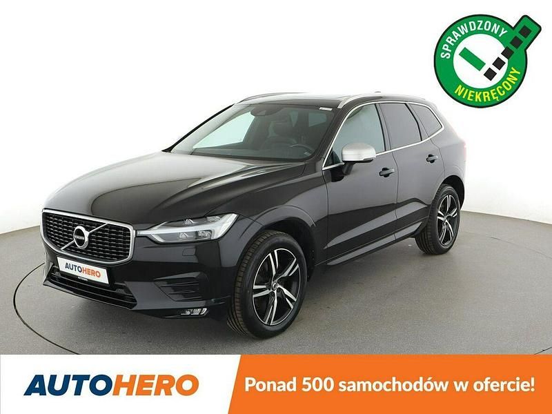Czarny Używany 2018 Volvo XC60 SUV | 101 300 zł (Dość drogi) - Obraz 1/3