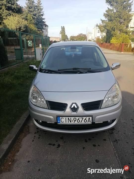 Srebrny Używany 2007 Renault Scénic II Minivan | 11 500 zł (Drogi) - Obraz 1/4