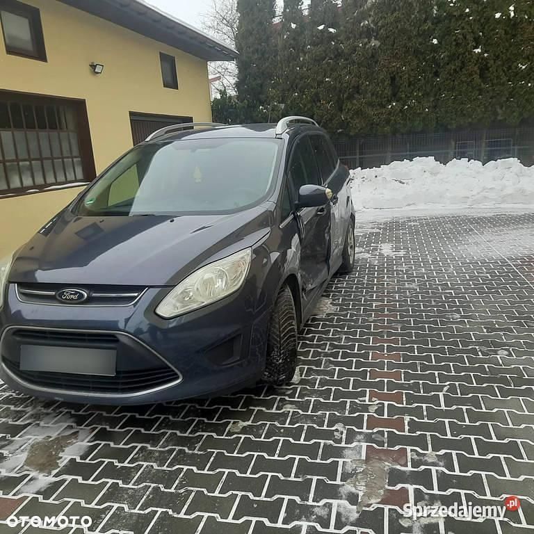 Grafitowy Używany 2012 Ford Grand C-Max Minivan | 16 700 zł - Obraz 1/4