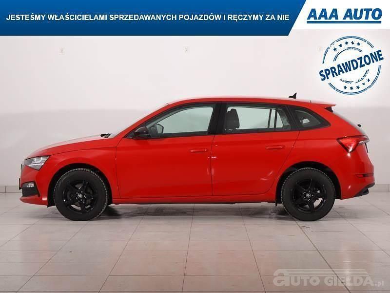 Używany Skoda Scala 116 KM (85 kW) 2020 Czerwony Hatchback