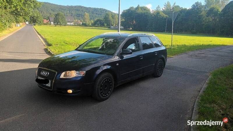 Czarny Używany 2005 Audi A4 S-Line Sedan/Limuzyna | 9999 zł - Obraz 1/4