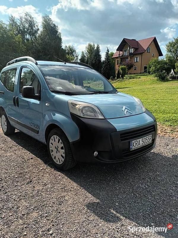 Niebieski Używany 2009 Citroën Nemo Minivan | 13 000 zł - Obraz 1/4