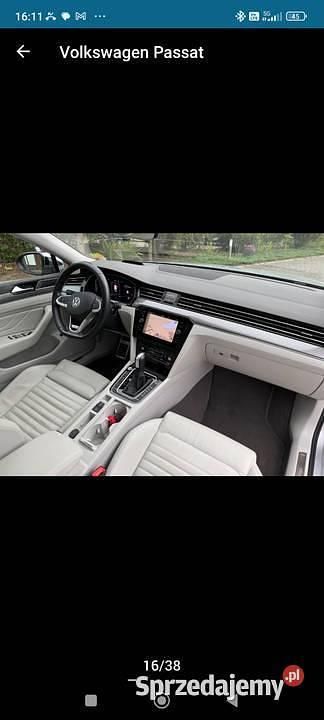 Szary Używany 2021 VW Passat Kombi | 123 000 zł - Obraz 1/2